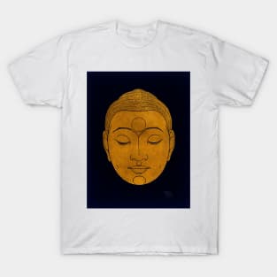 Head of the Buddha 1943 Reijer Stolk T-Shirt